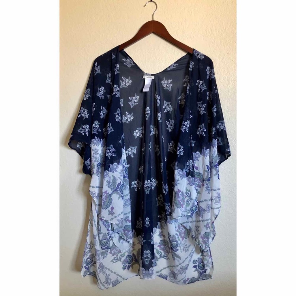 Maurices Floral Kimono - One Size